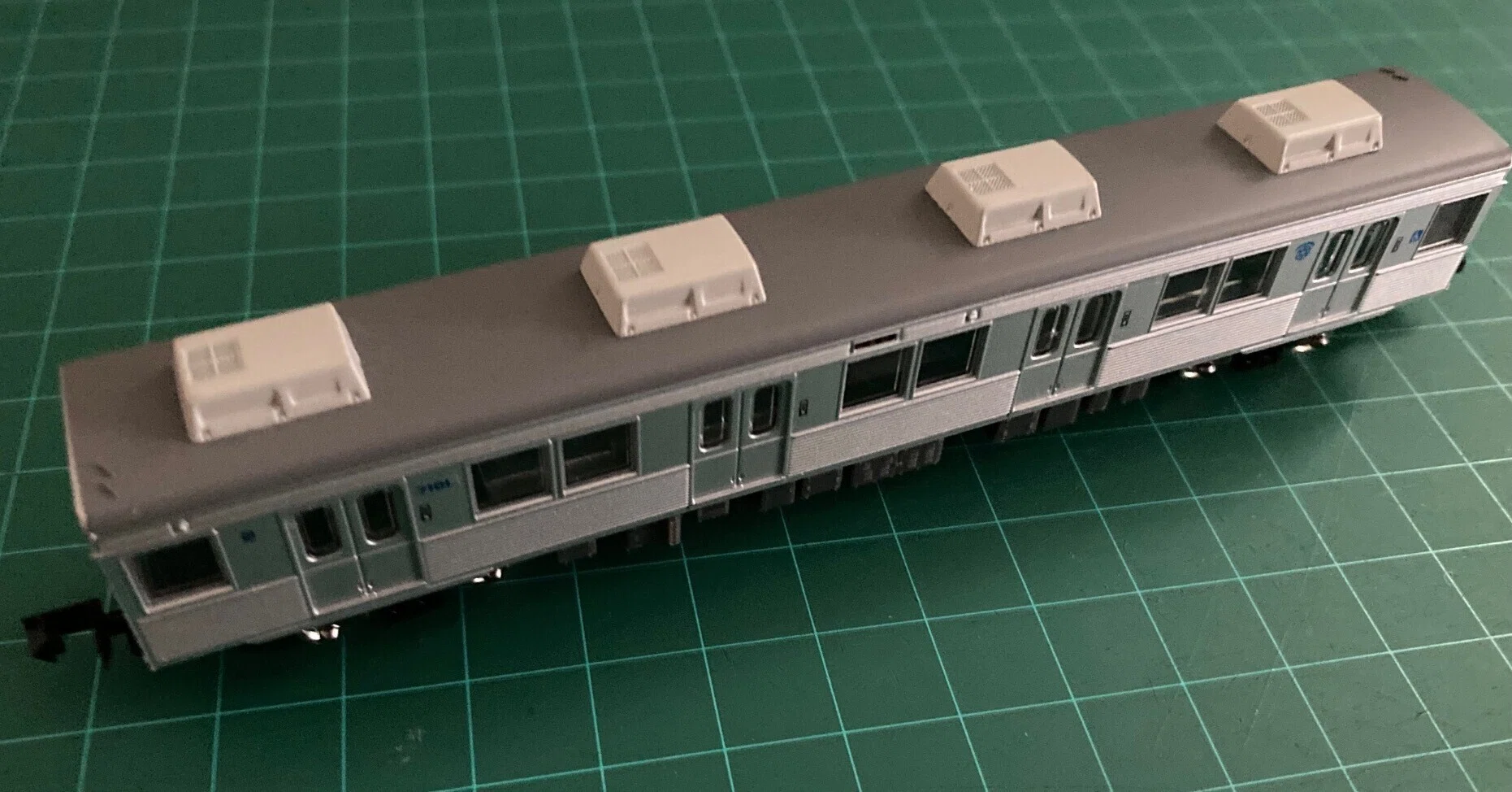 鉄道コレクション秩父鉄道7000系3両セット(動力化済み) 鉄道コレクション秩父鉄道7000系を弄る(その1)｜いちなな