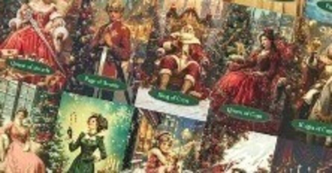 タロットカード紹介（クリスマス編・何故にそれを編）｜銀糸工房