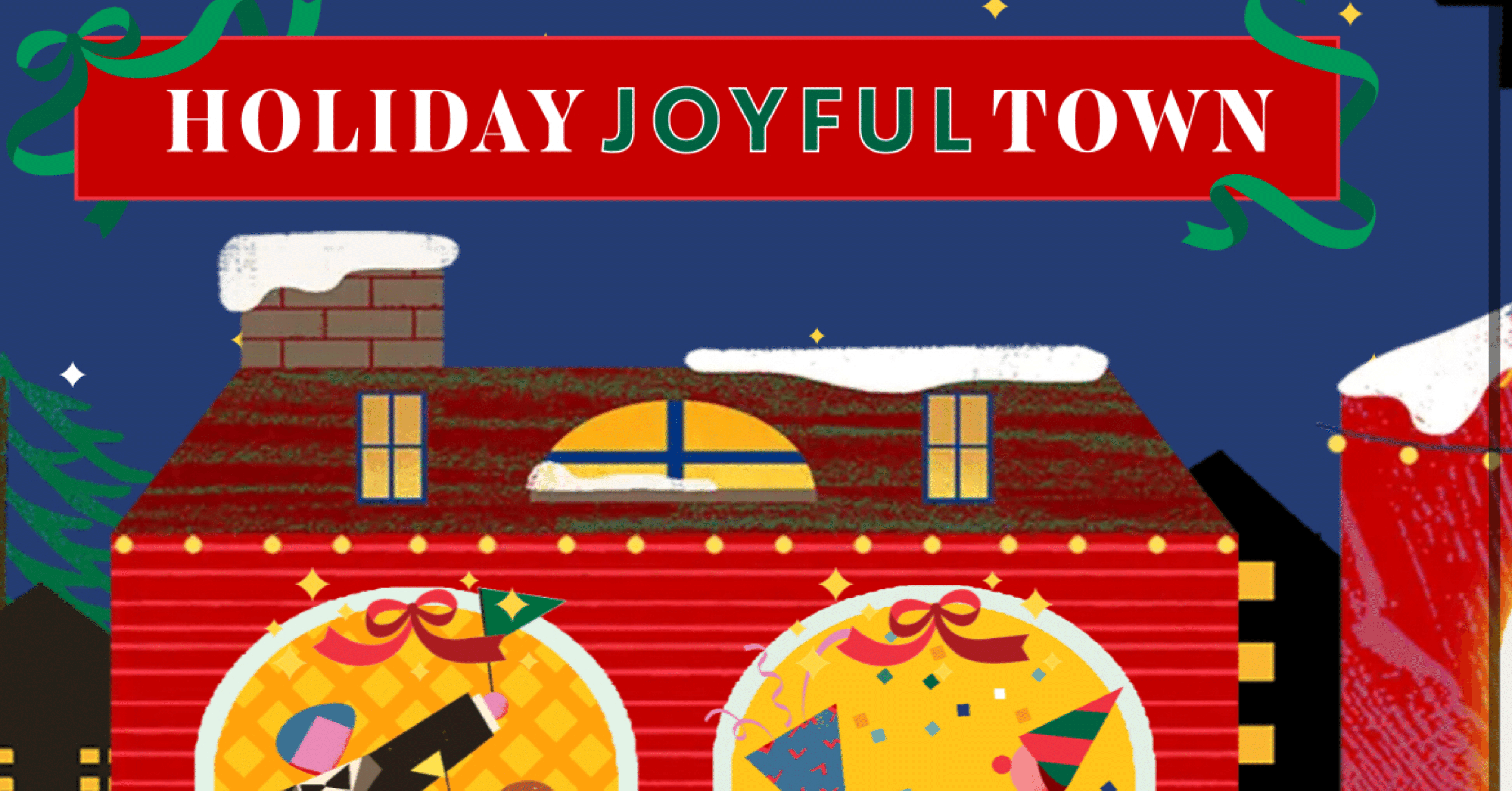 STARBUCKS REWARDS HOLIDAY JOYFULTOWN｜yumi_333
