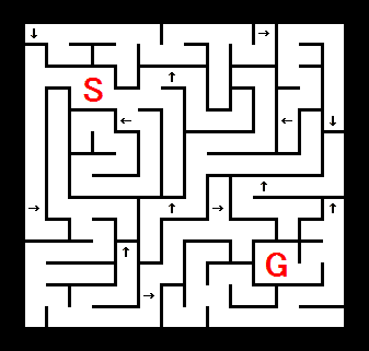 頭が良くなる迷路 矢印付き迷路 アーシ Note