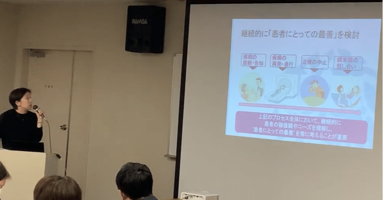 患者にとっての最善を常に考え その人 らしく生きることを支えるための緩和ケア Acpのあり方 在宅医療研究会レポート 1 22 在宅医療研究会 Note