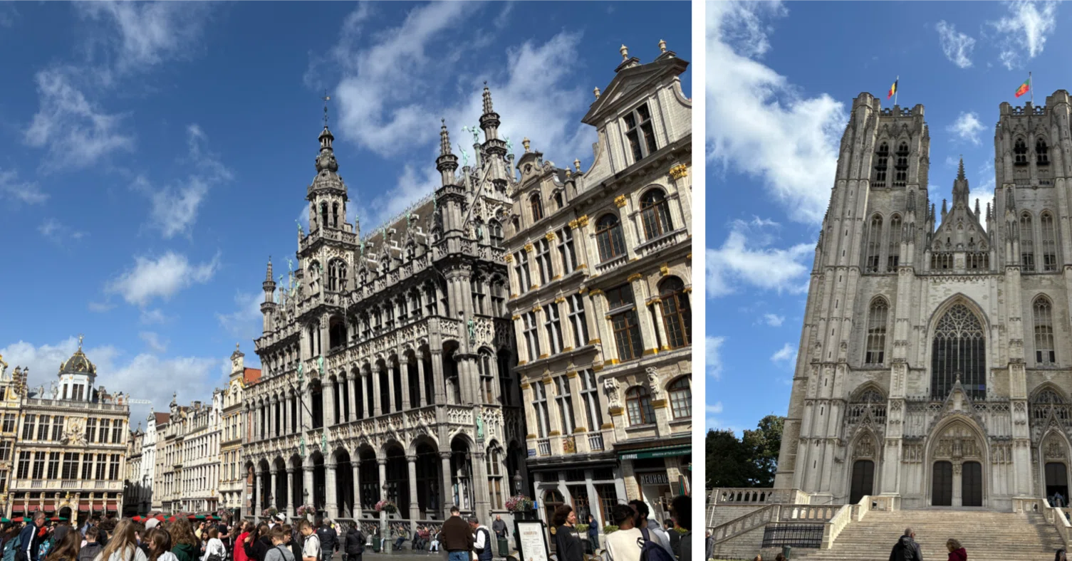 ブリュッセルの街歩き 🇧🇪 グラン・プラスの輝きと、サン・ミッシェル