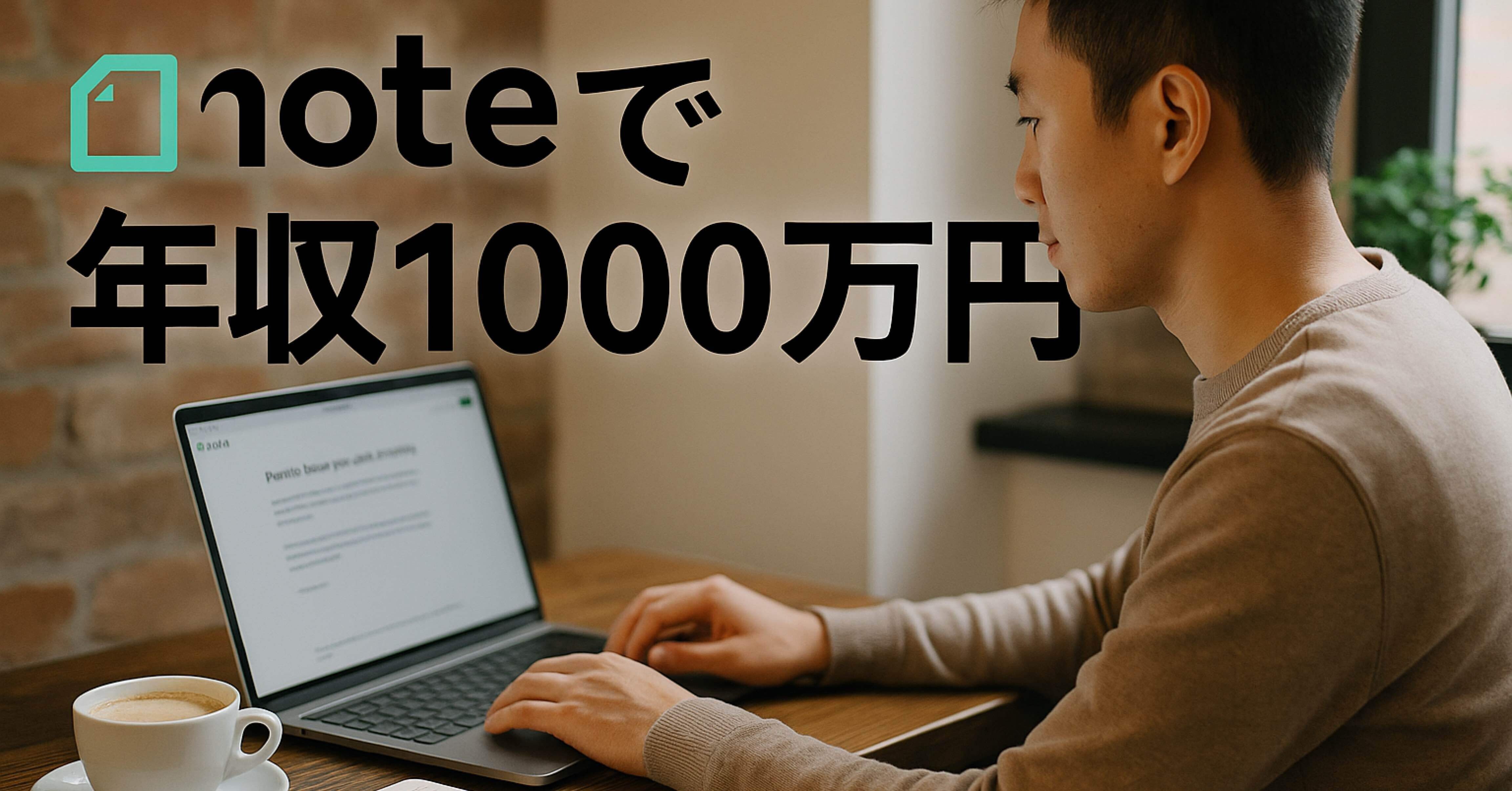 書評】『noteで年収1000万円』──凡人でも「好き」を収益化できる時代