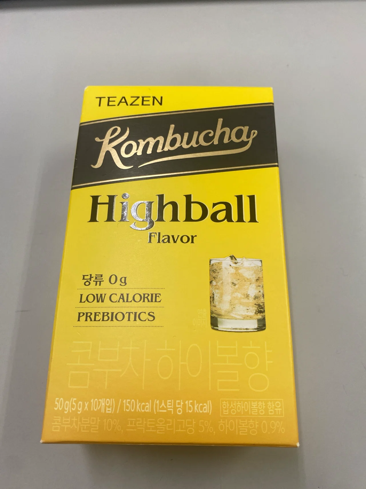 k's haul】TEAZEN コンブチャ・ハイボール味を飲んでみた感想（正直