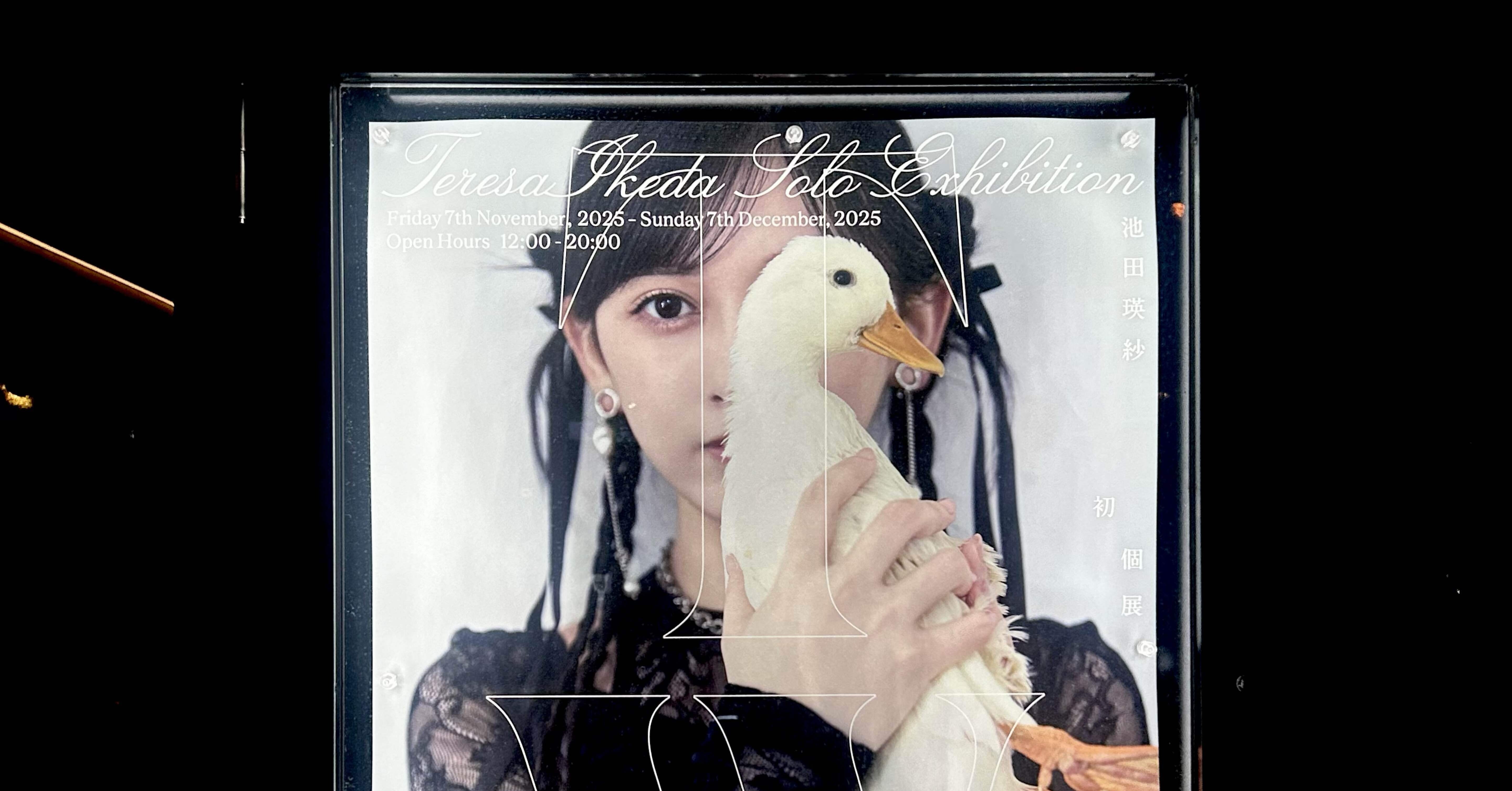 池田瑛紗 個展 あひるの夢 トートバック 乃木坂46 池田瑛紗 トート