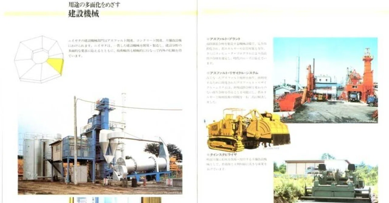 新潟鐵工所 機械系製品総合カタログ｜建設機械化ライブラリー