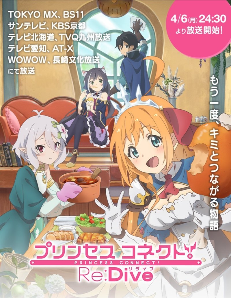 アニメ プリンセスコネクト Re Dive 01感想 ネタバレあり ヌマサン Note