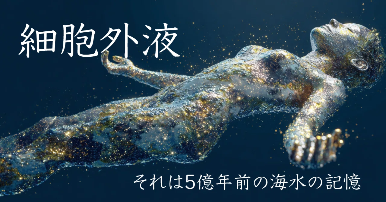 細胞外液は約5億2,000万年前の海水濃度｜かずひろ先生（黒澤一弘｜解剖