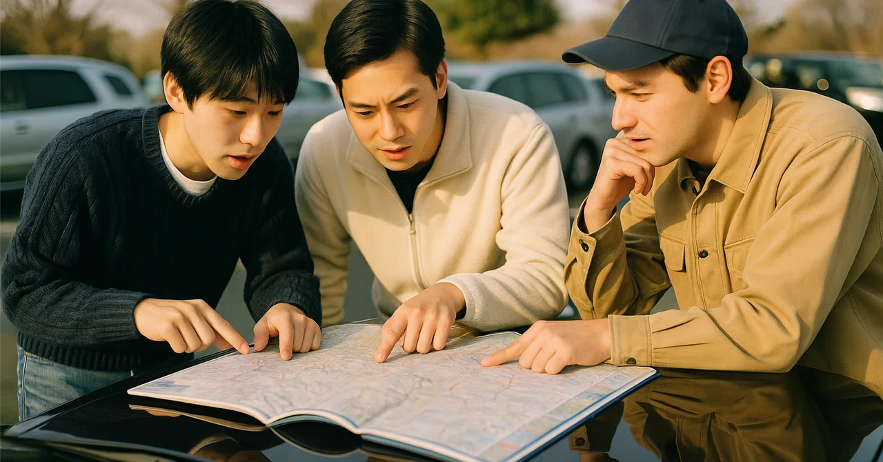 🚘️ Back When There Were No Car Navigation Systems｜くうさん