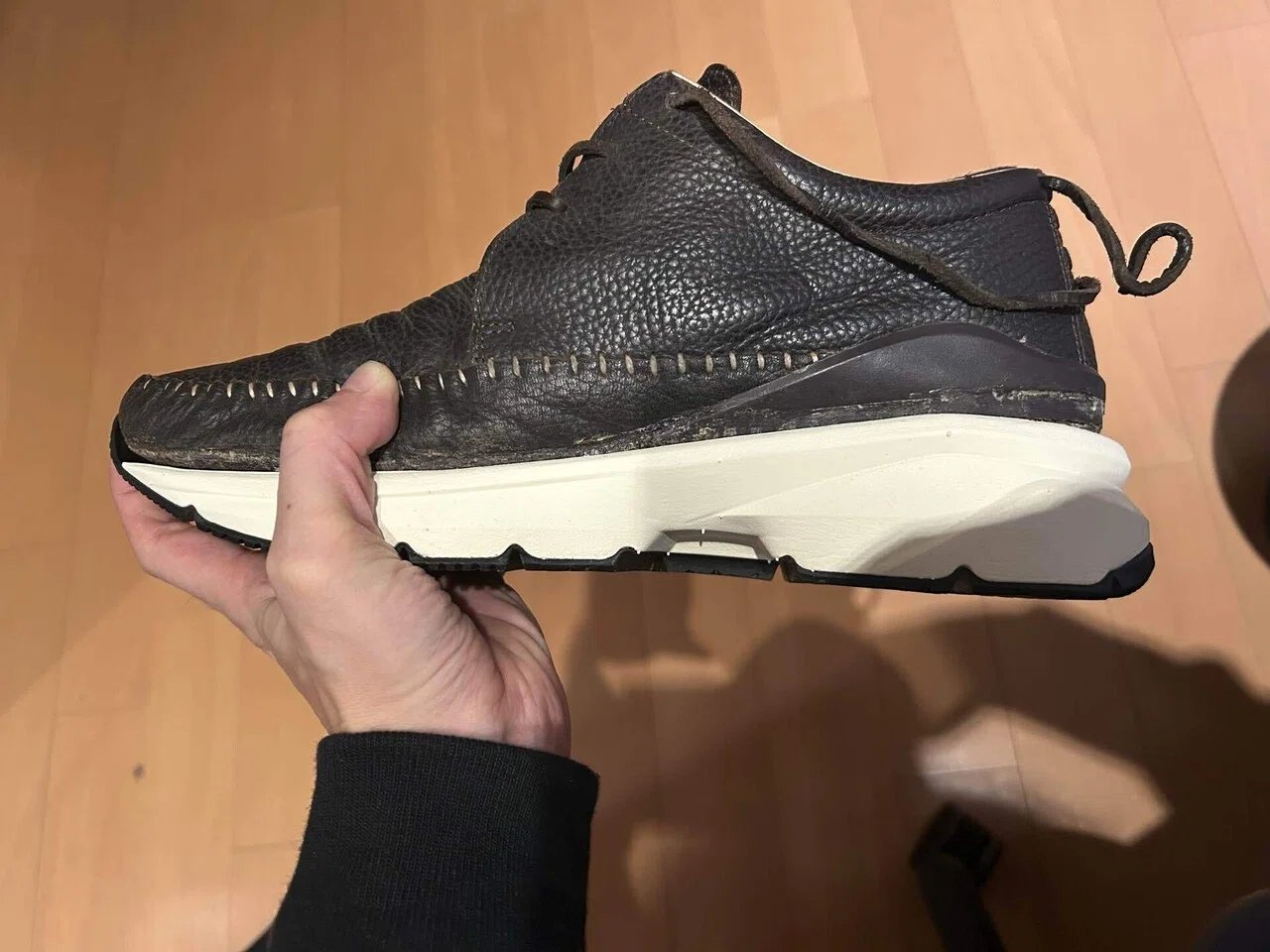 VISVIM FBTの剥がれたソールをスワップして再生してみる｜ある