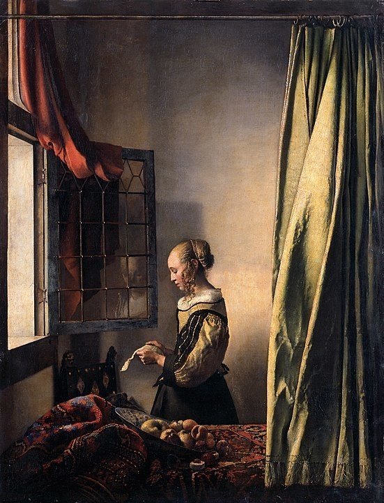 1657頃　窓辺で手紙を読む女551px-Jan_Vermeer_van_Delft_003