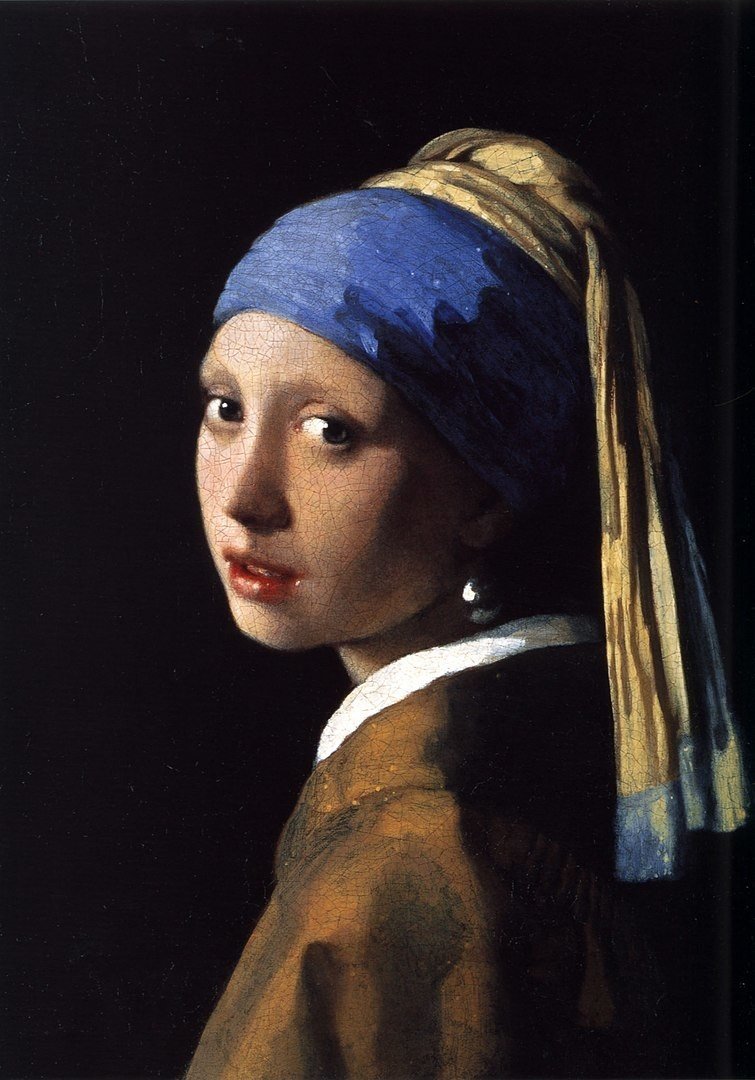 1665-1666真珠の耳飾の少女（青いターバンの少女）755px-Johannes_Vermeer_(1632-1675)_-_The_Girl_With_The_Pearl_Earring_(1665)