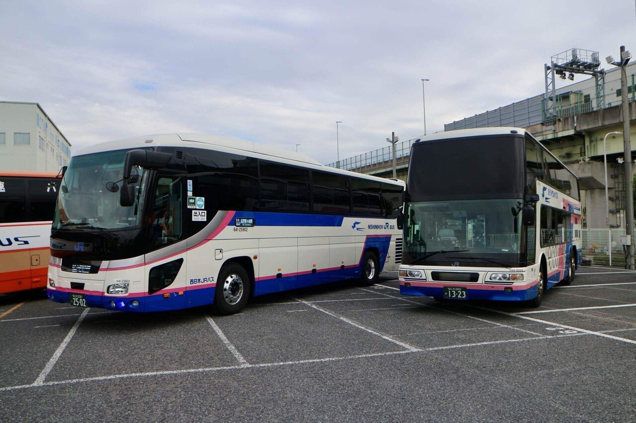 西日本ジェイアールバス】【神姫バス】中国ハイウェイバス開業50周年