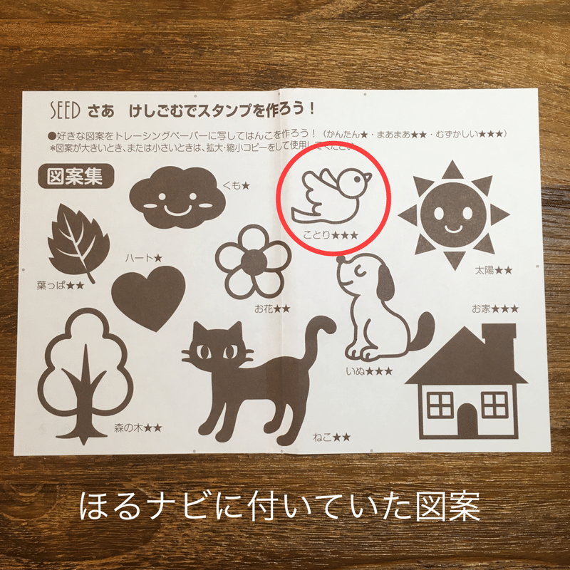 たった５秒 劇的に綺麗な図案を消しゴムに写す工夫とその方法 Cotocotto Note