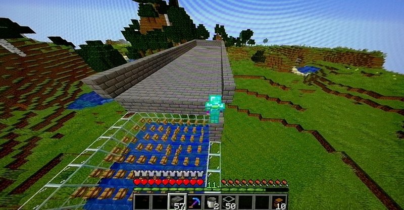 マイクラサバイバル日記 12 製鉄所で鉄大量 アスナル総合館 Note