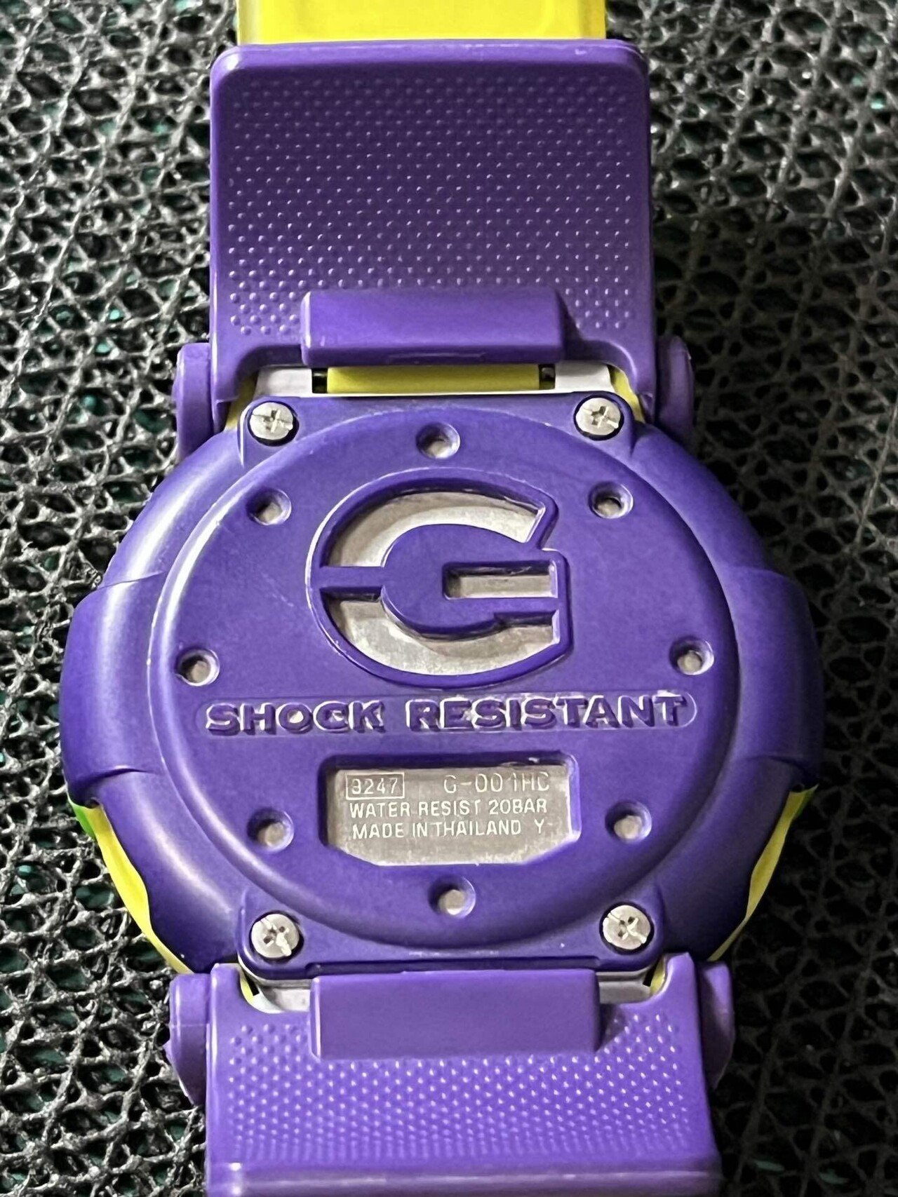 絶版】G-001HC ジェイソンモデル SHOCK RESISTANT G-SHOOK ジェイソン