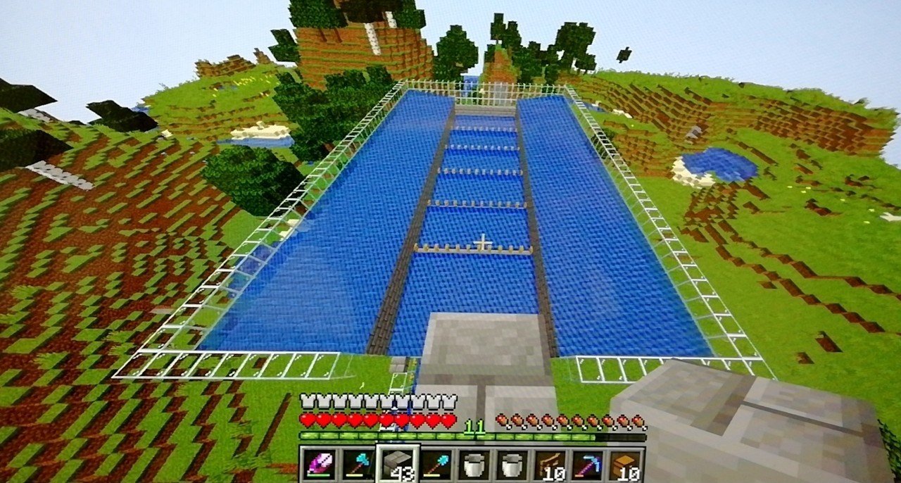 マイクラサバイバル日記 12 製鉄所で鉄大量 アスナル総合館 Note