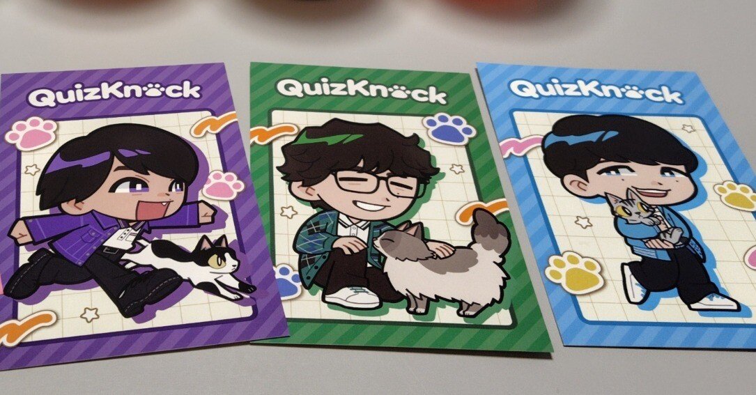 QuizKnock まねきねこ コラボグッズまとめ売り QuizKnock×まねきねこコラボ感想｜佐竹 美春