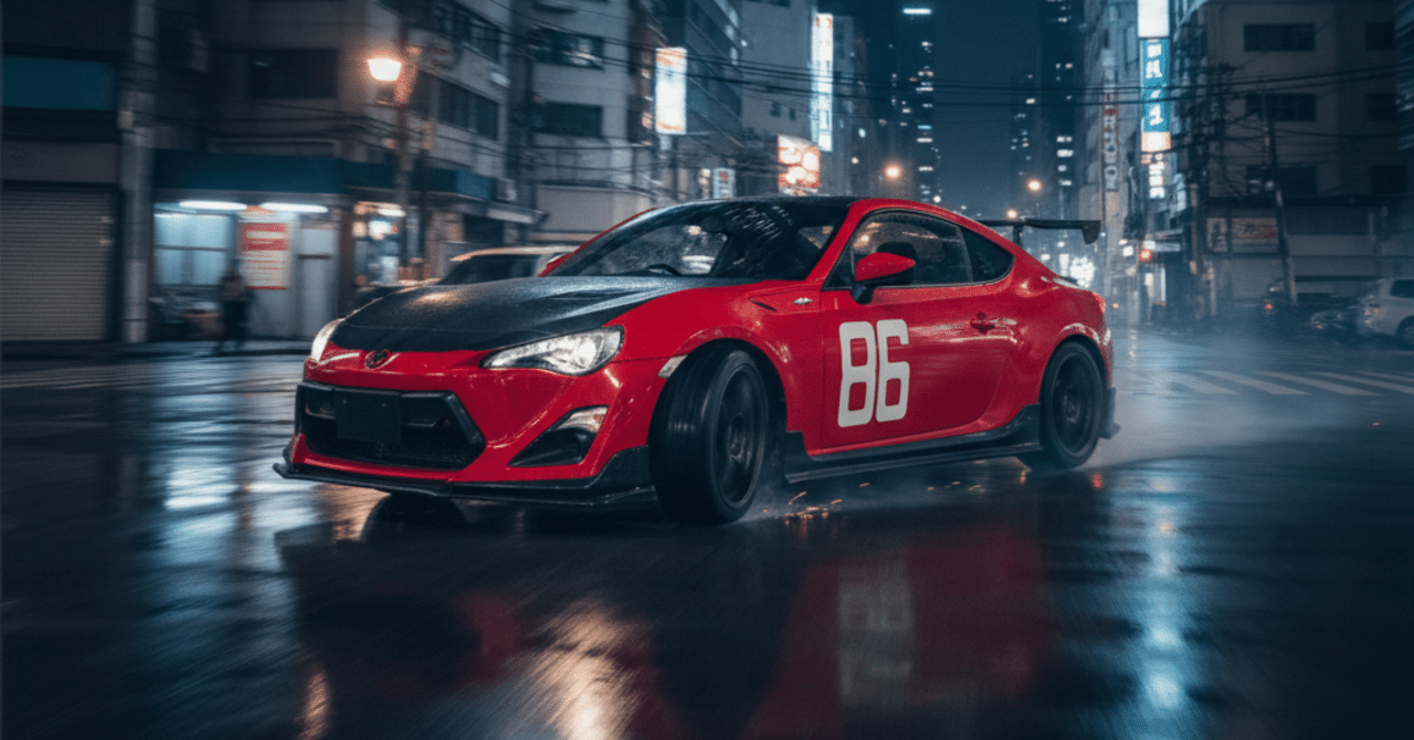 MF GHOST】TOYOTA86（アオシマ）｜積みプラ大好きオヤジ