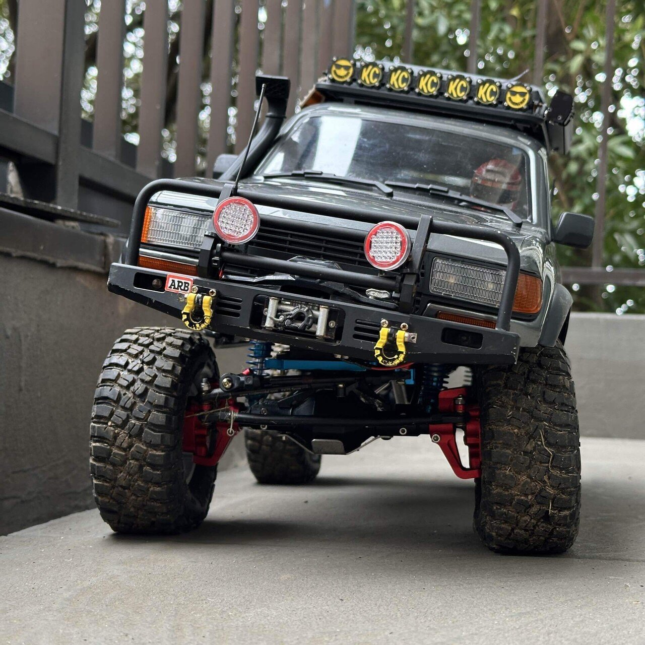 1/12 トヨタ ランドクルーザー LC80 ランクル クローラーRC カスタム