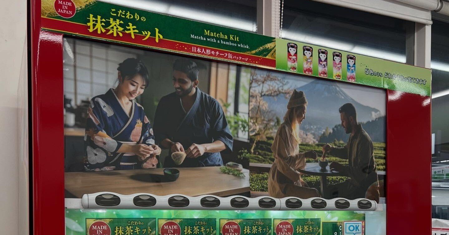 にっぽん自販機紀行 No9 抹茶キット｜高山和弘