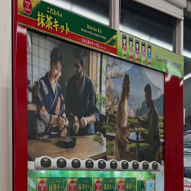 にっぽん自販機紀行 No9 抹茶キット｜高山和弘