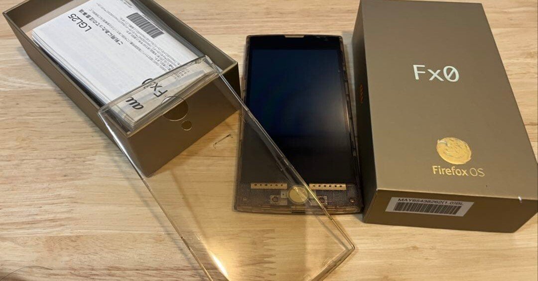 本日見つけた掘り出しモン!】希少なFirefox OS搭載Fx0 LGL25 背面ツヤ