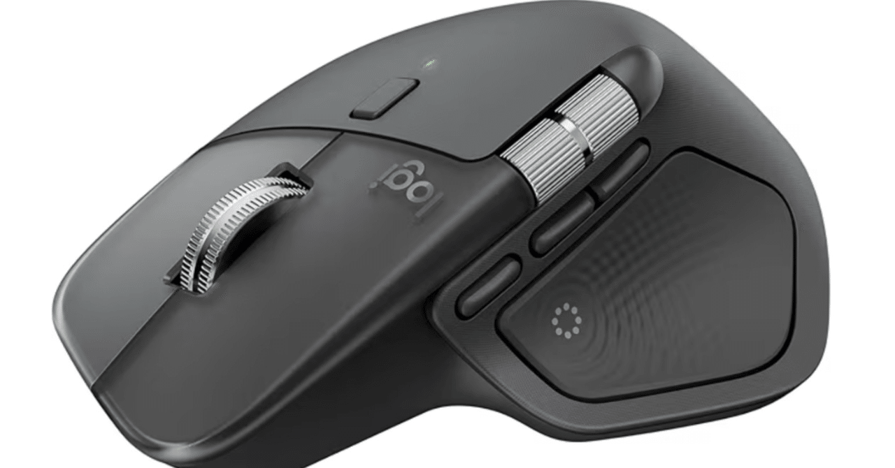 Amazonブラックフライデー】ロジクール MX MASTER 4（MX2400）レビュー
