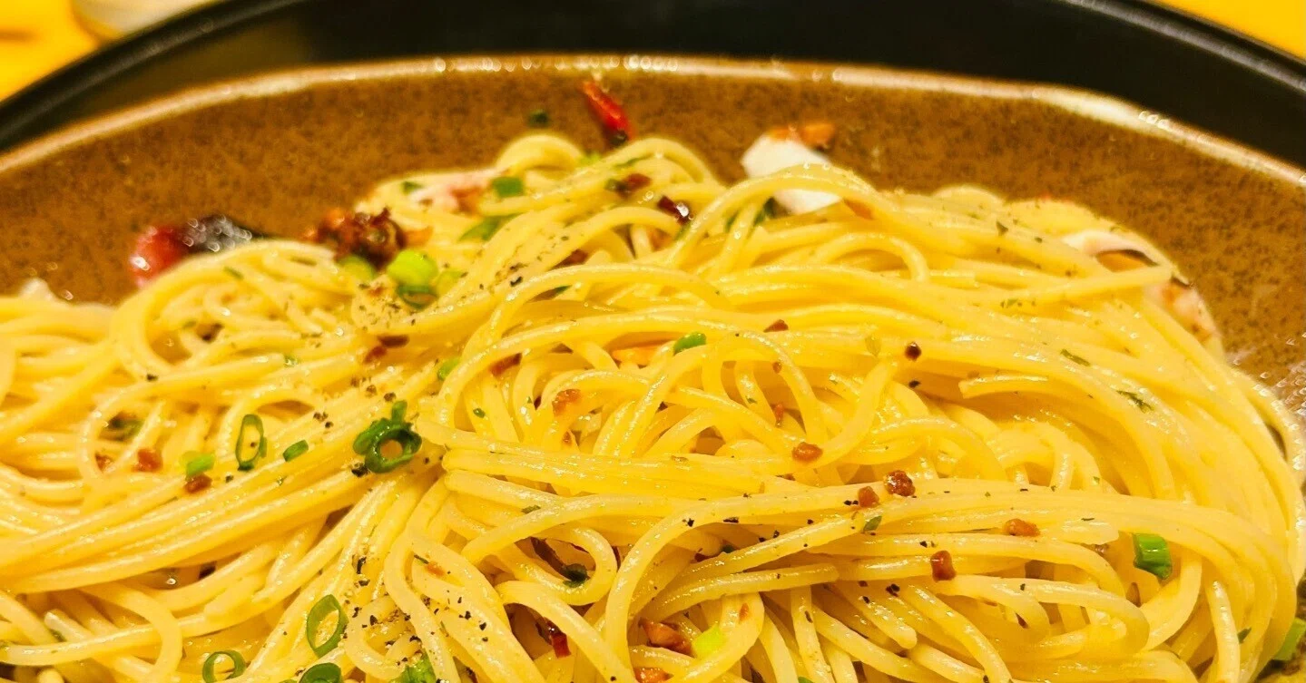 五 右 衛門 タコ の ペペロンチーノ