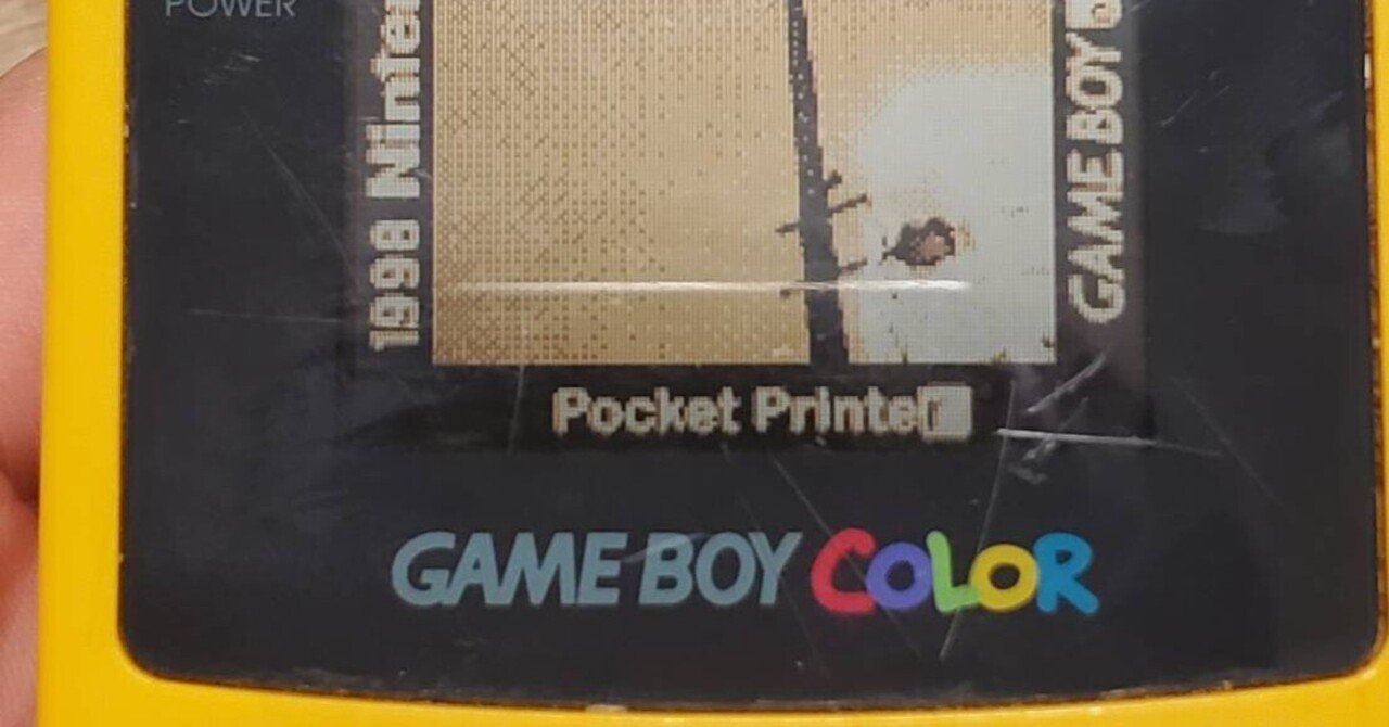 ゲームボーイカラー × ポケットカメラ：1998年のトイカメラ｜Yoshimin
