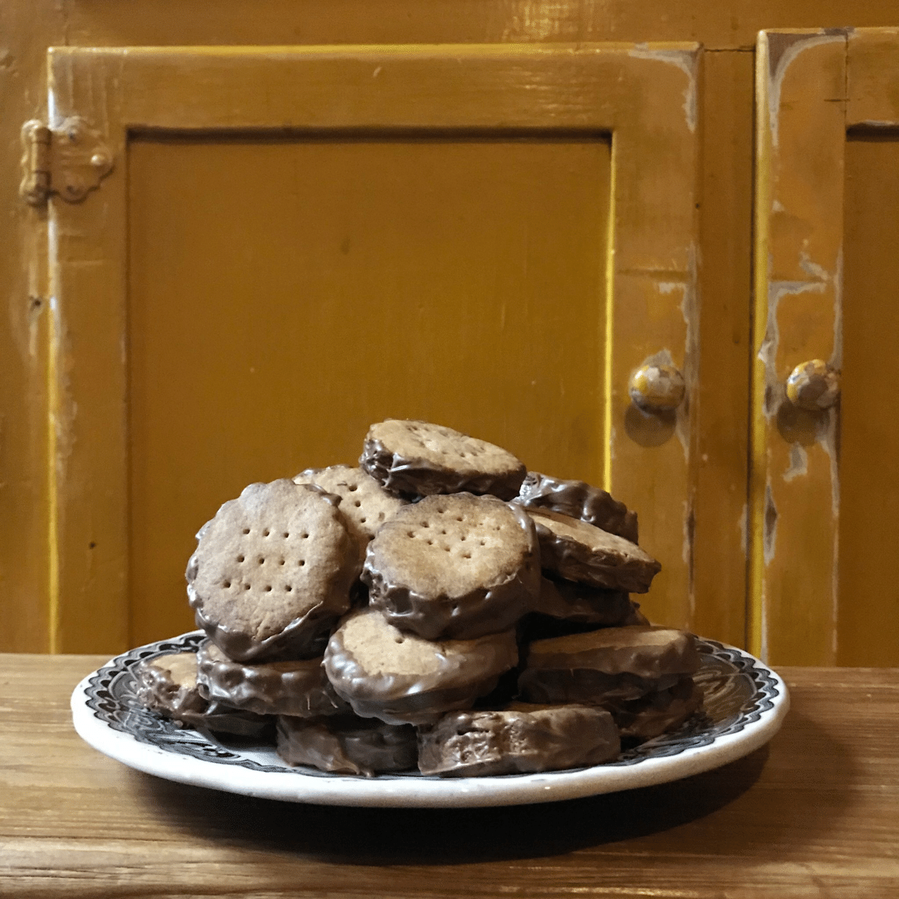 きな粉入り黒糖クッキー& きな粉入り黒糖チョコチップクッキー