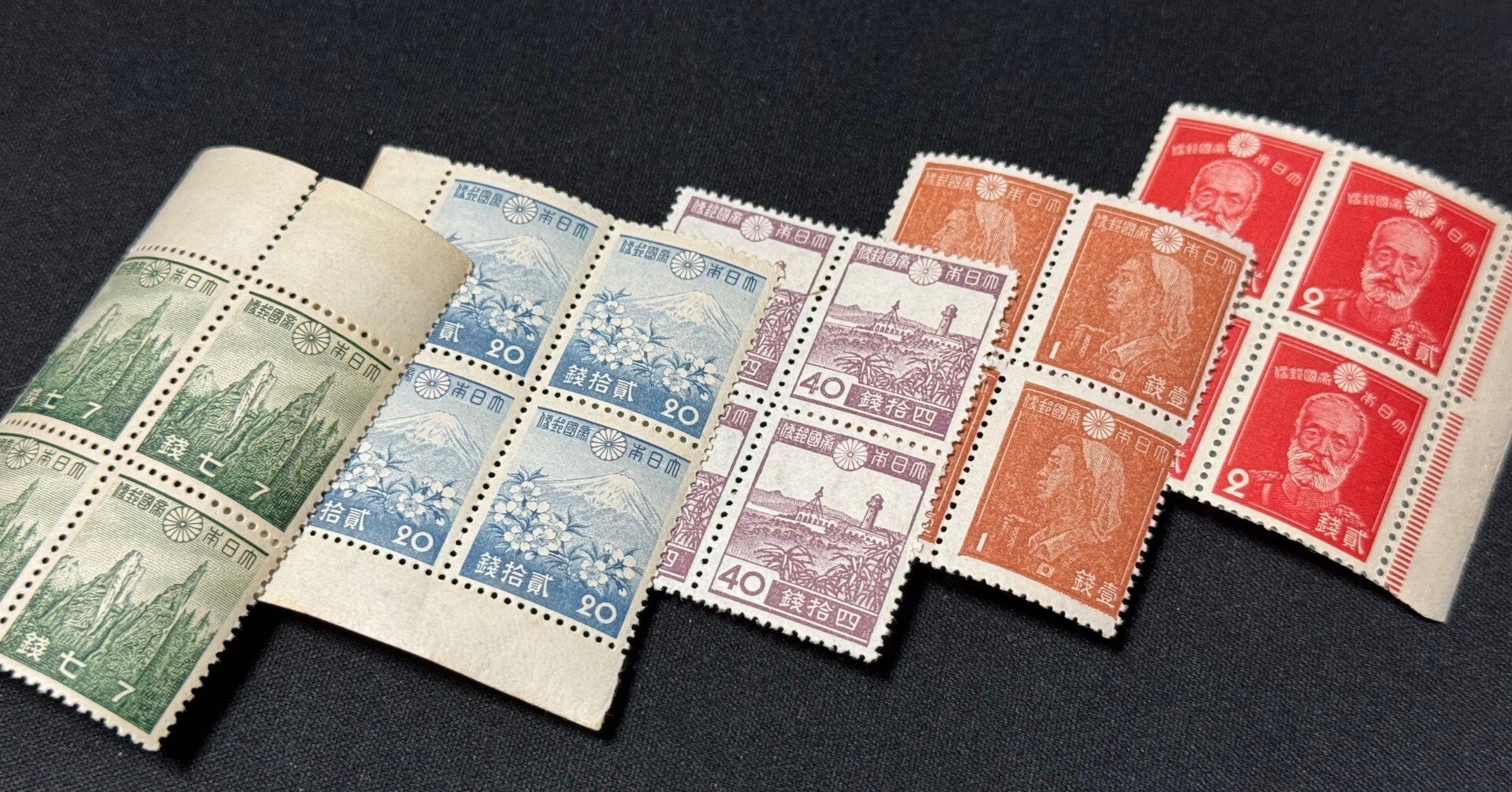 戦前の通常切手に見る、大日本帝国の姿と戦局の悪化｜信州戦争資料