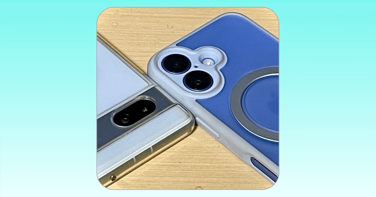 iPhone, Android スマホ2台持ち生活、始めてみました📱📱｜j____takumi