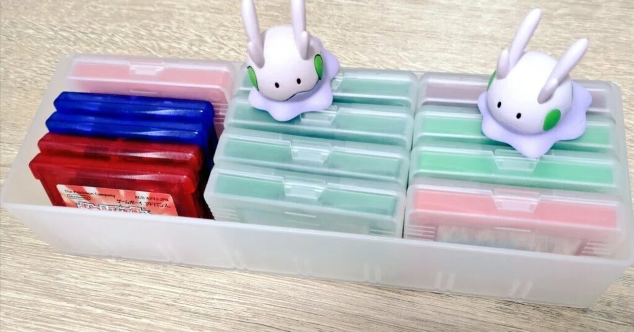 ゲームボーイ ポケモンゲームボーイソフト収納ケース センター
