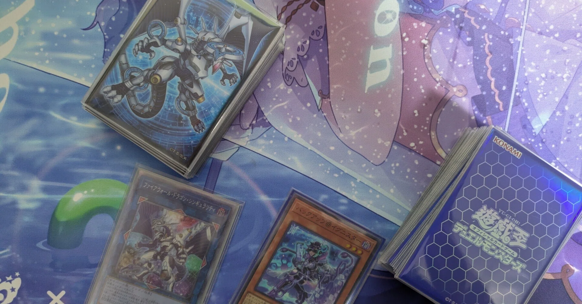 遊戯王OCG HEROデッキ3重スリーブ
