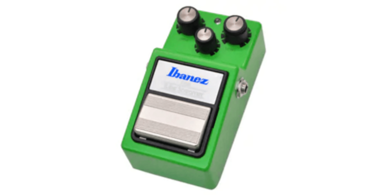 僕が思う「良いブースター」はIBANEZ TS9｜グレッチ兄さん