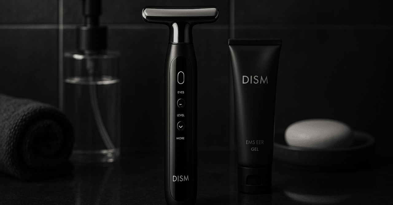 DISMの美顔器は男性にこそ勧めたい！T字ヘッドが導く、ワンランク上の