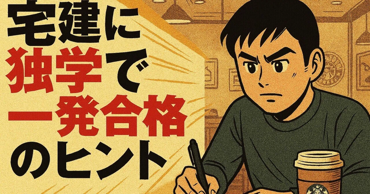 宅建に独学で一発合格のヒント｜MIU