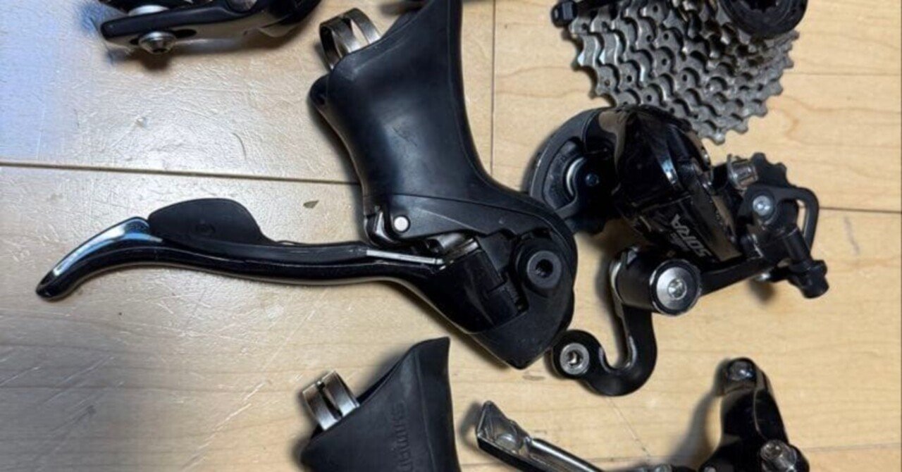 ブラック　シマノ SORAコンポーネントセット 本日見つけた掘り出しモン!】Shimano Soraコンポーネントセットで実現