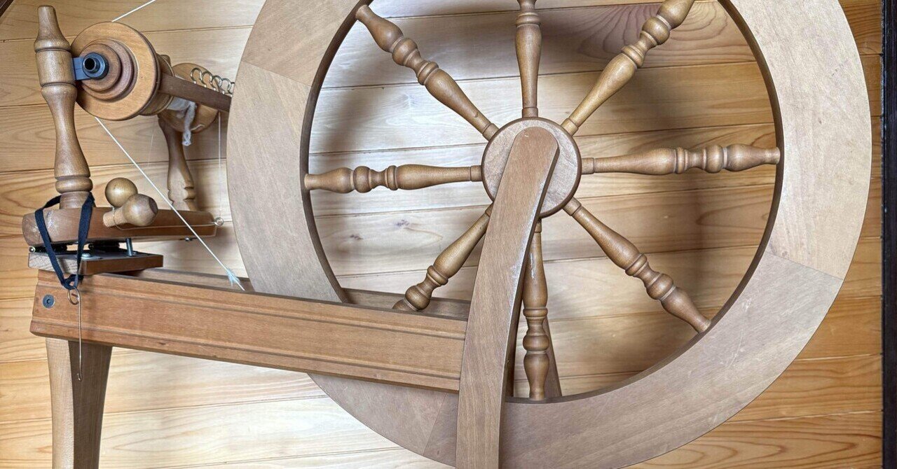 糸を紡ぐ道具② 糸車｜アユミ