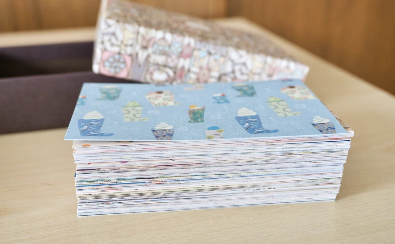 meriBUNさんの箱入りひとこと箋のつめ放題をやって来たました。｜なき
