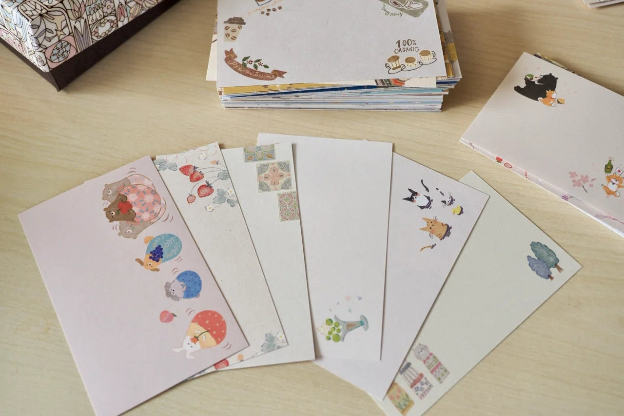 merinomi ひとこと箋　阪急限定箱付き　100枚+α merinomi ひとこと箋 阪急限定箱付き 100枚+α merinomi ひとこと箋