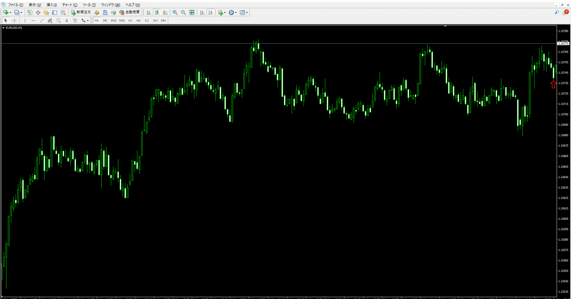 昨日（2025.11.11(火)）の１分足手法のエントリー｜FXトレーダー テツ