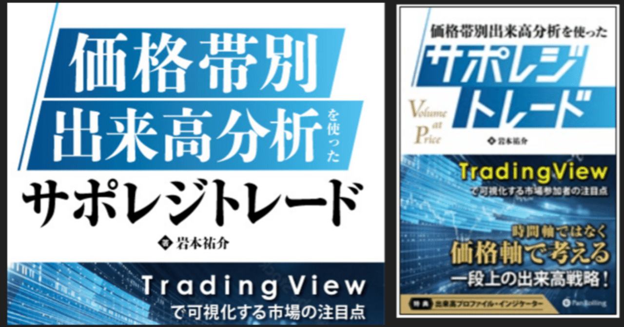 本日発売！『価格帯別出来高分析を使った サポレジトレード