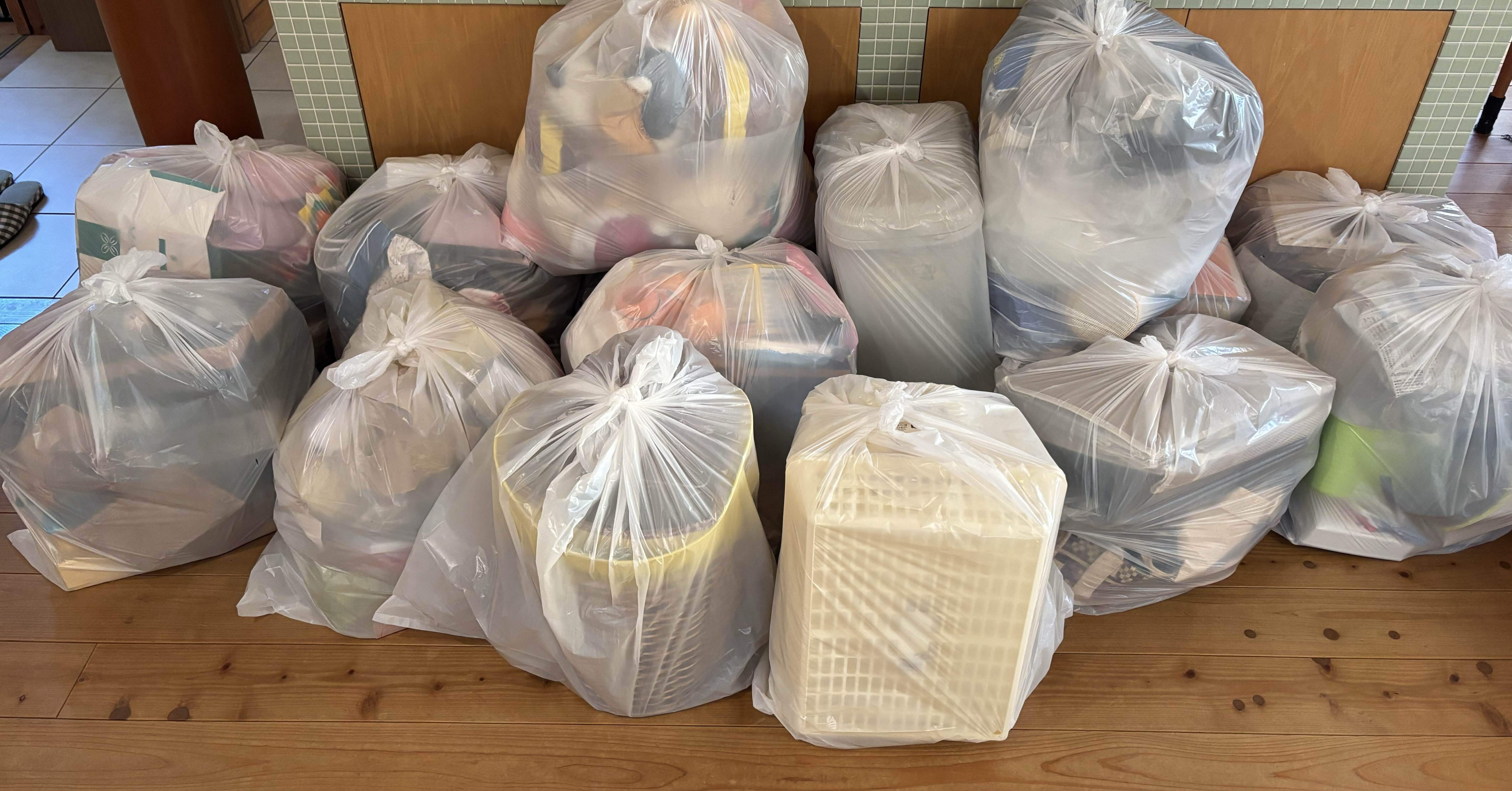 退職してはじめにしたこと、「断捨離」｜ひとり生活