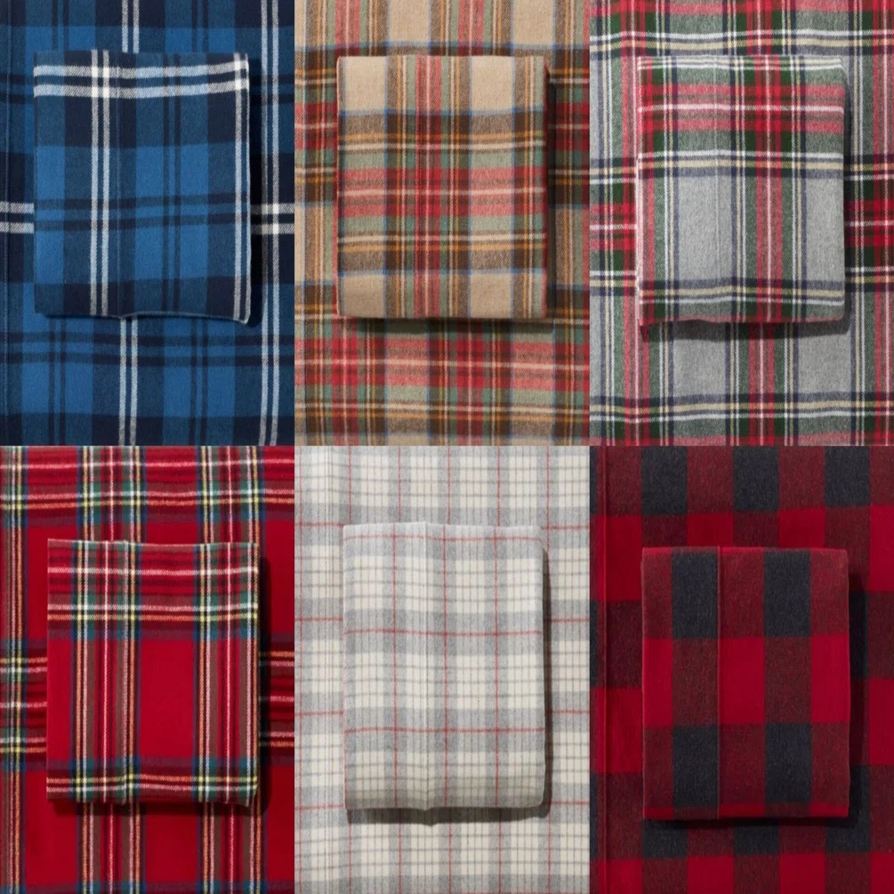 エルエルビーン　スコットランド製　ニット　タータンチェック柄　美品 タータンチェックがスゴいL.L.Bean｜ドラゴン・スー