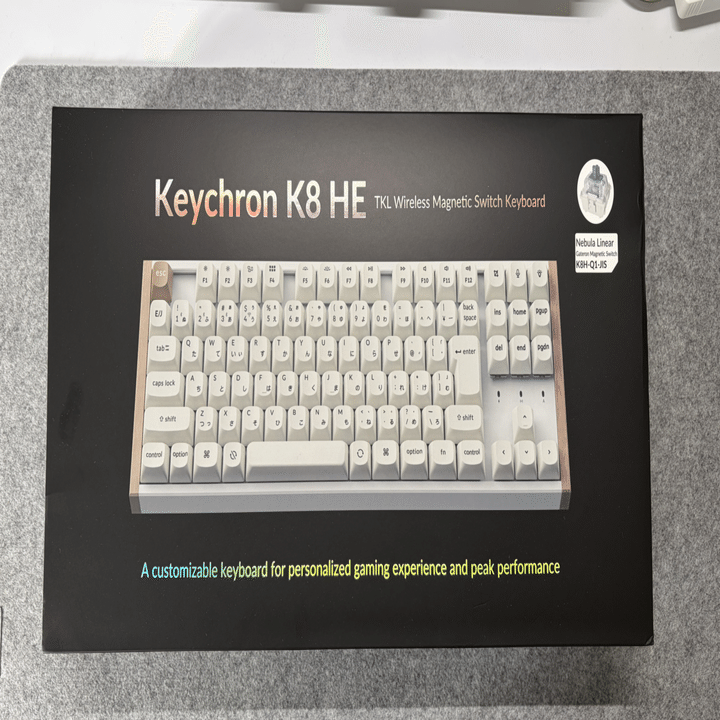 デザインが良すぎる！Keychron K8 HE 使用感レビュー｜Makuake先行販売