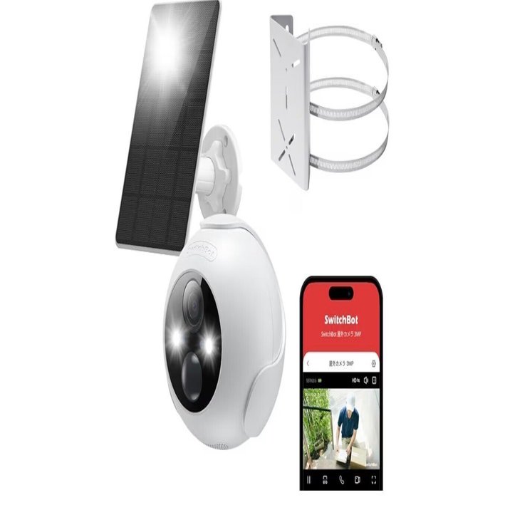 Amazonブラックフライデー】 SwitchBot 防犯カメラ 屋外 3MPモデル