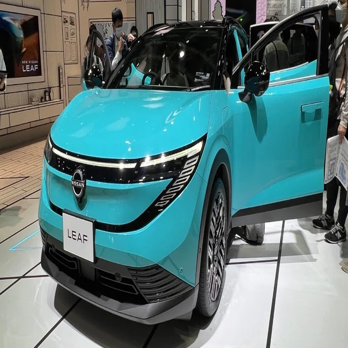 ジャパンモビリティショー2025］日産リーフのよく出来たデザインで、唯