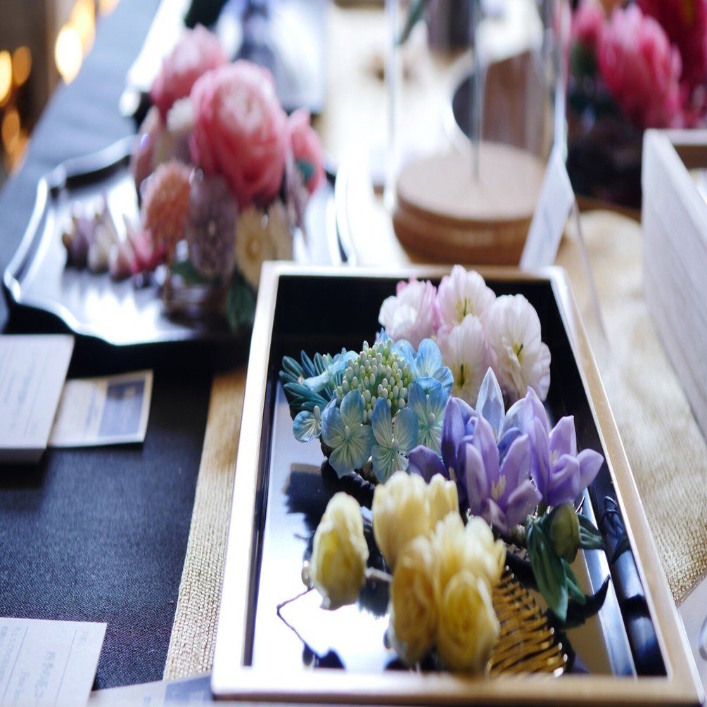 いよいよ明日から個展開催です！｜蒼菊 @つまみ細工作家